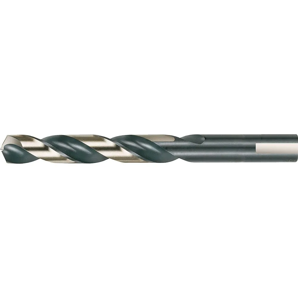 135Deg Split Point Hss Jobber Length Drills With 3-flat Shank, Flute Length", 2-5/16, Tgc129, 3.5, 36 Pack