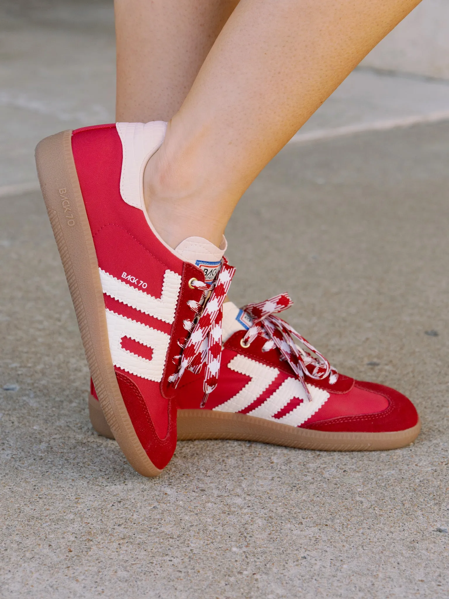 Back 70 Ghost Sneaker - Red