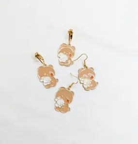 Bear and Bunny Earrings