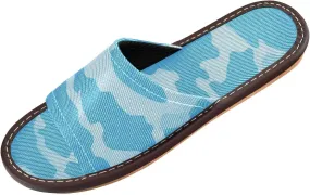 Black Floral Foldable Flip Flops - Dirt-Resistant Travel Shoes | Non-Slip PVC Sole & Cushioned Arch | Compact Packable Design (Classic Monochrome)