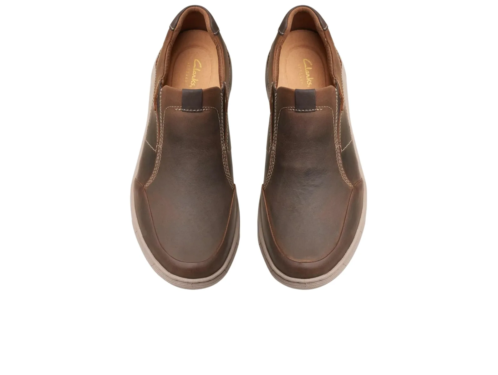 Clarks Mapstone Step - Beeswax Leather