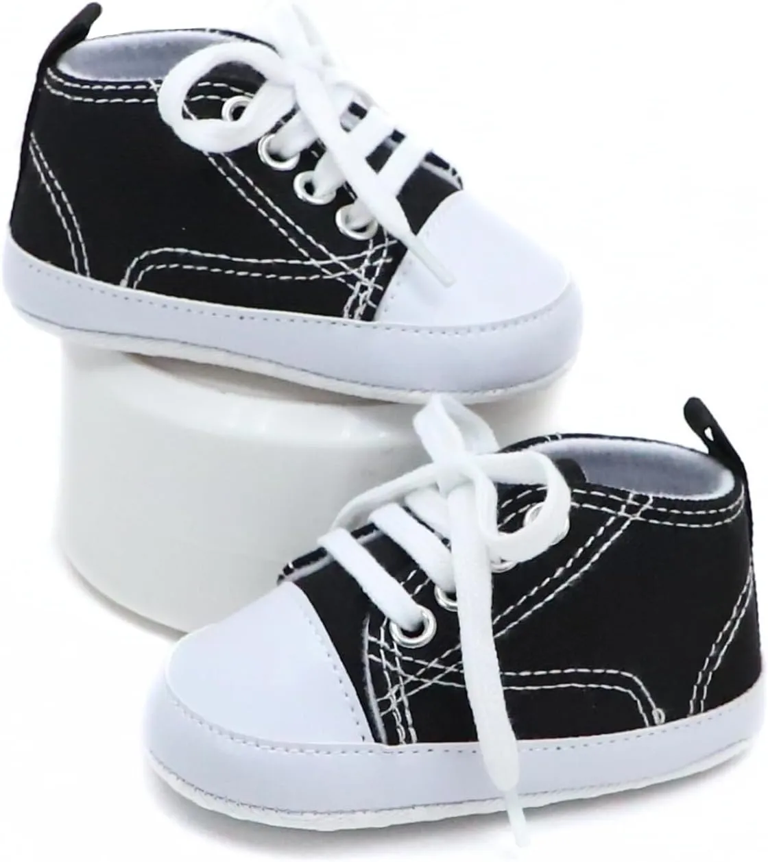 Comfortable Sneakers for Baby Boys Girls, Lightweight Non Slip Baby Shoes for Indoor Walking
