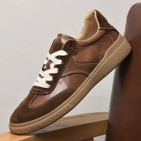 Denver Leather Sneakers