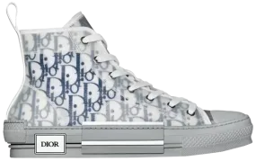 Dior B23 High 'Dior Oblique - Blue Grey' Sneakers