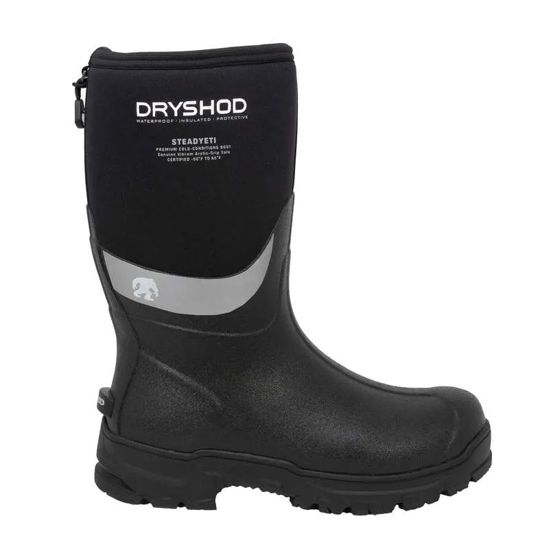 Dryshod Unisex Steadyeti Mid - Black