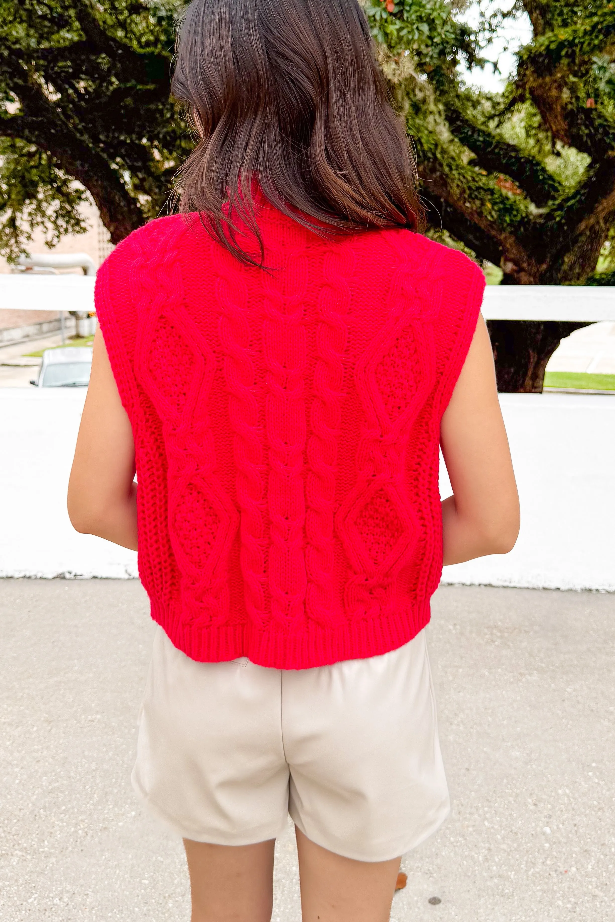 Feeling Fun Turtleneck Sweater Tank