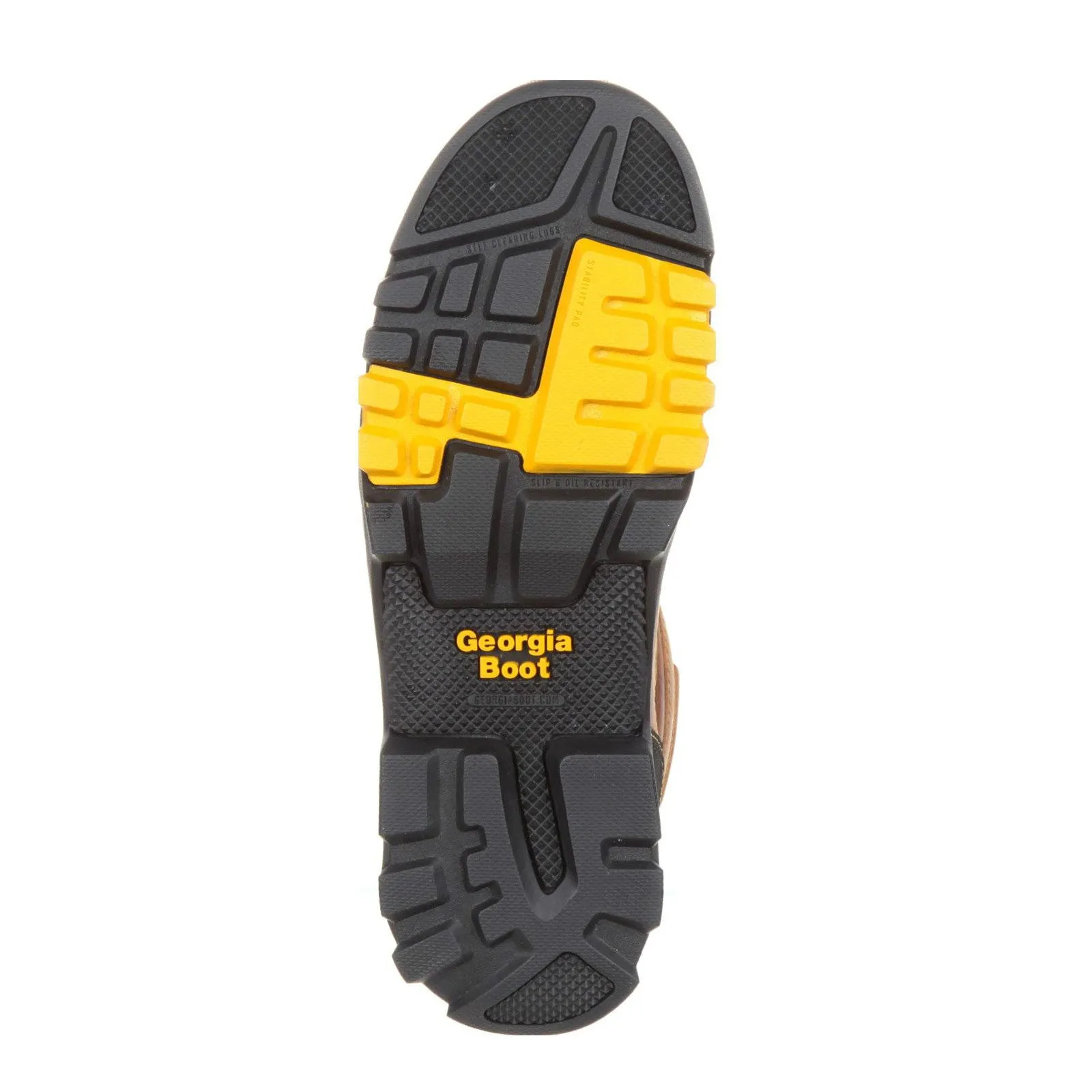 Georgia Men's 6" Amplitude Composite Toe Waterproof Work Boot - Trail Crazy Horse GB00129