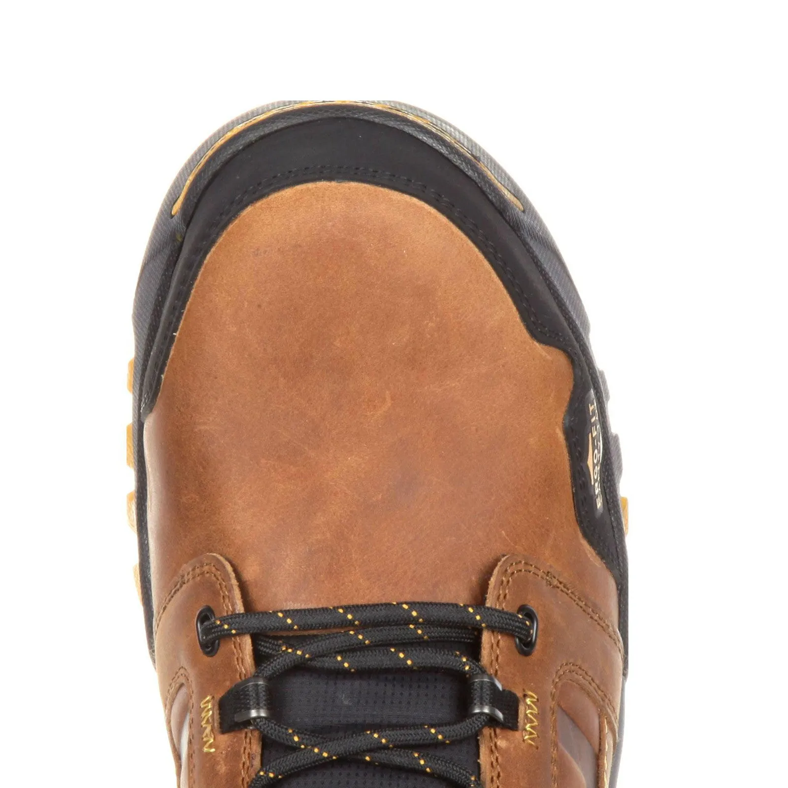 Georgia Men's 6" Amplitude Composite Toe Waterproof Work Boot - Trail Crazy Horse GB00129