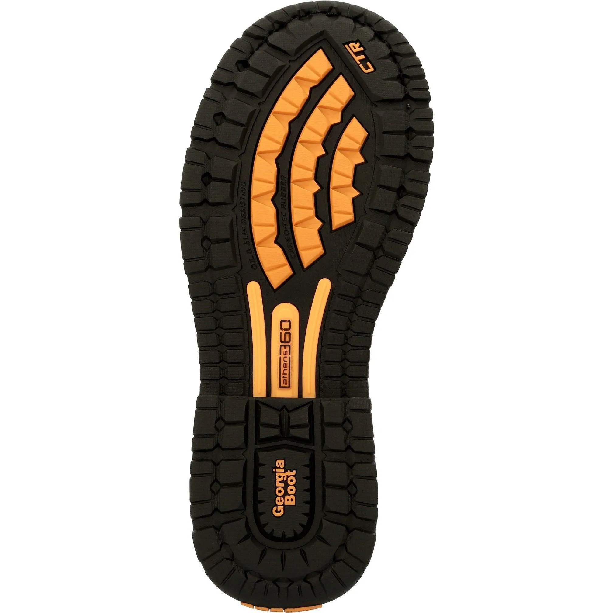 Georgia Men's Athens 360 5" Steel Toe Waterproof Work Boot - Brown - GB00440