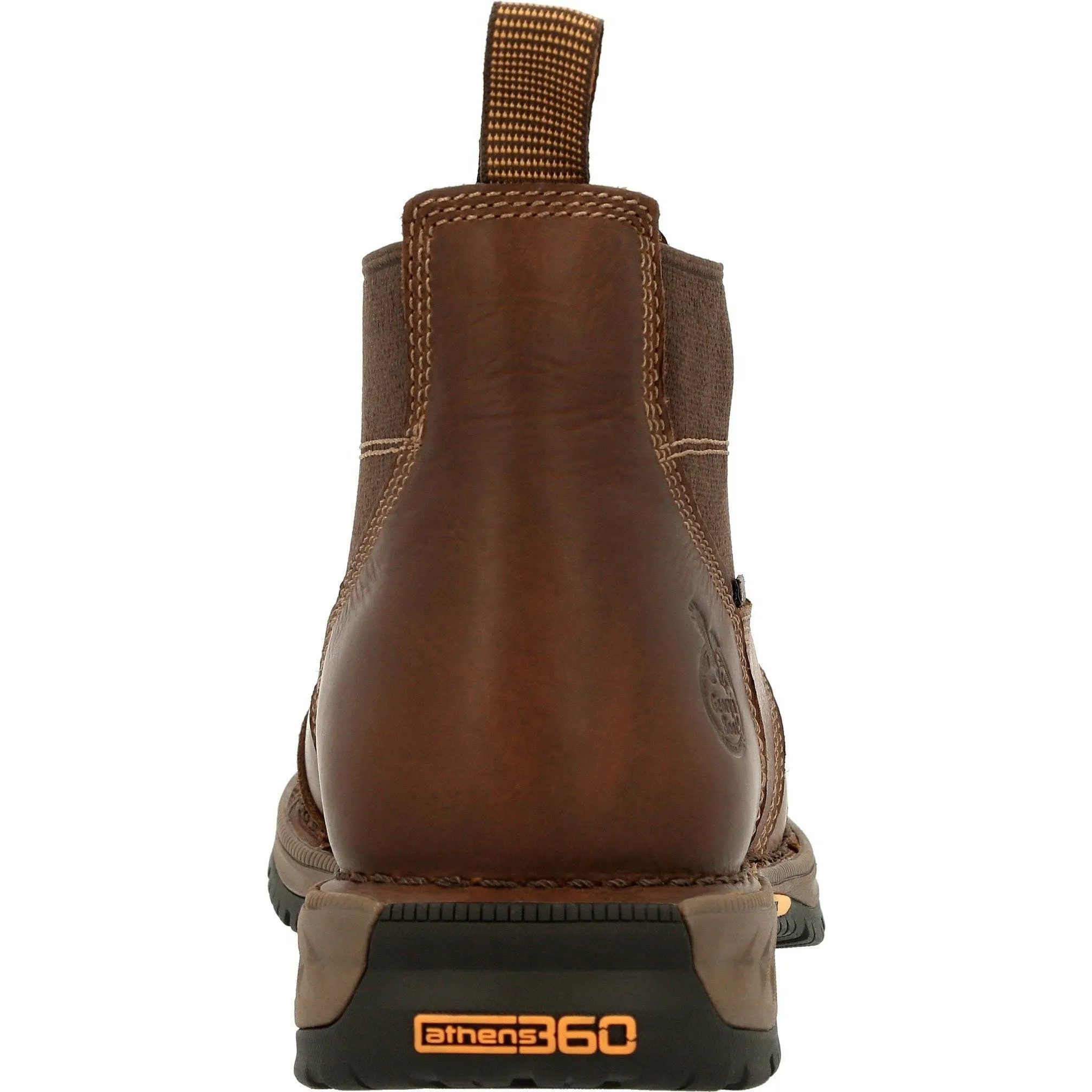 Georgia Men's Athens 360 5" Steel Toe Waterproof Work Boot - Brown - GB00440