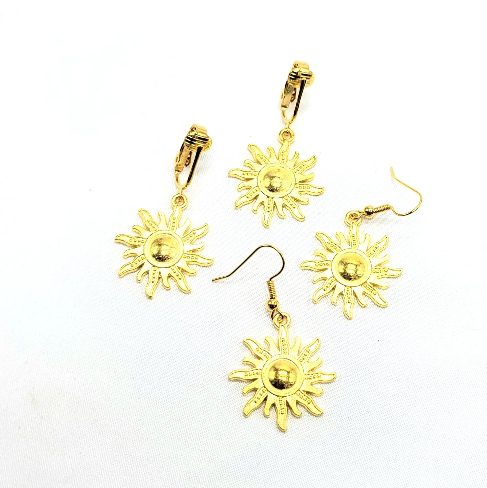 Golden Sun Earrings