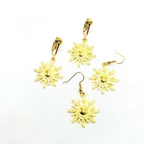 Golden Sun Earrings
