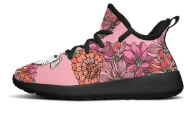 Illustrated Pitbull Kids Sneakers