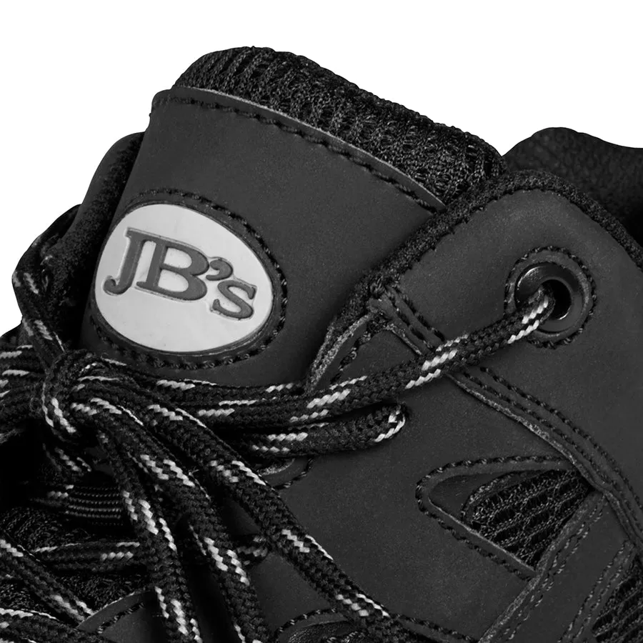 JB'S SAFETY SPORT SHOE - BLACK - 9F6