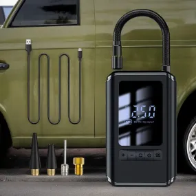 Multifunctional Rechargeable Digital Display Wireless Air Pump
