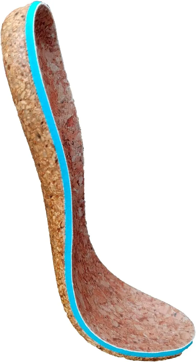 Nature Cork Arch Support Insoles for Men and Women Shoe Inserts Orthotic Inserts Flat Feet Foot - Plantar Fasciitis Orthotic Insoles for Arch Pain High Arch - Boot Insoles (Women 10.5-11/Men 10-10.5)