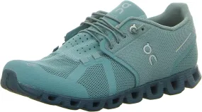 On Running Mens Cloud Monochrome Textile Synthetic Sea Trainers 9 US