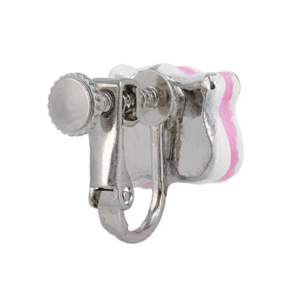 Puffy Panda Asymetrical Clip Ons