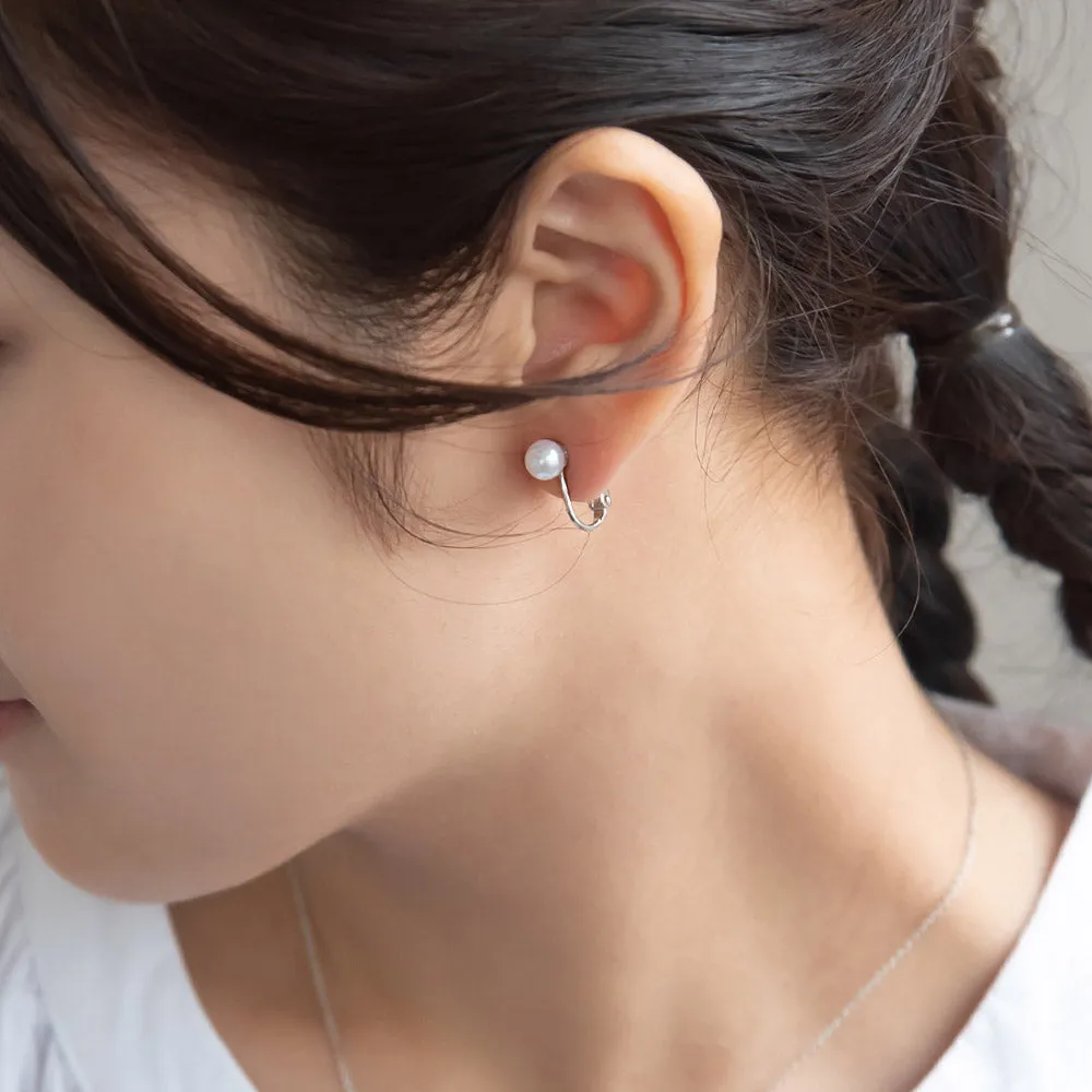 Puffy Panda Asymetrical Clip Ons
