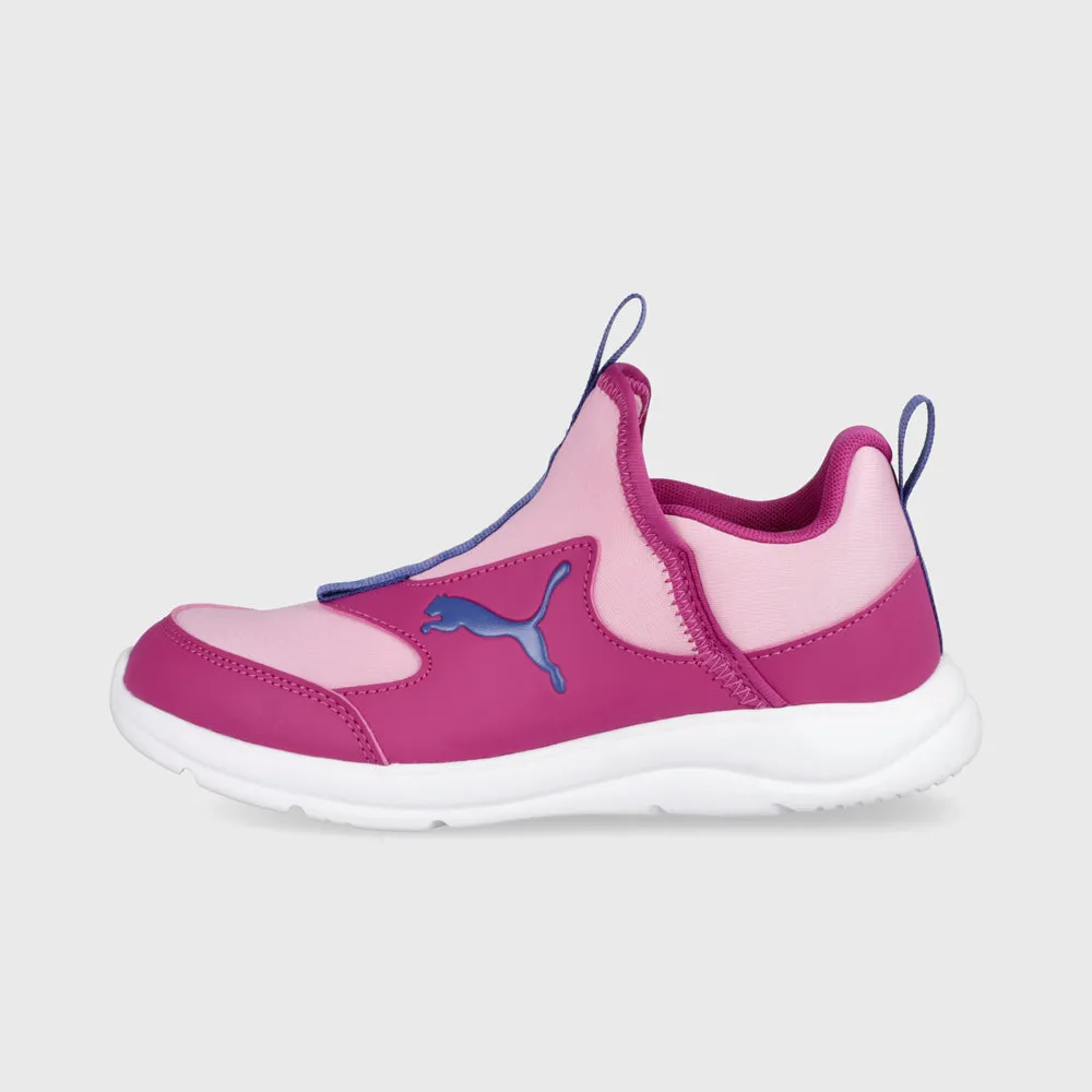 Puma Kids  Fun Racer Slip On Sneaker Pink/pink _ 182349 _ Pink