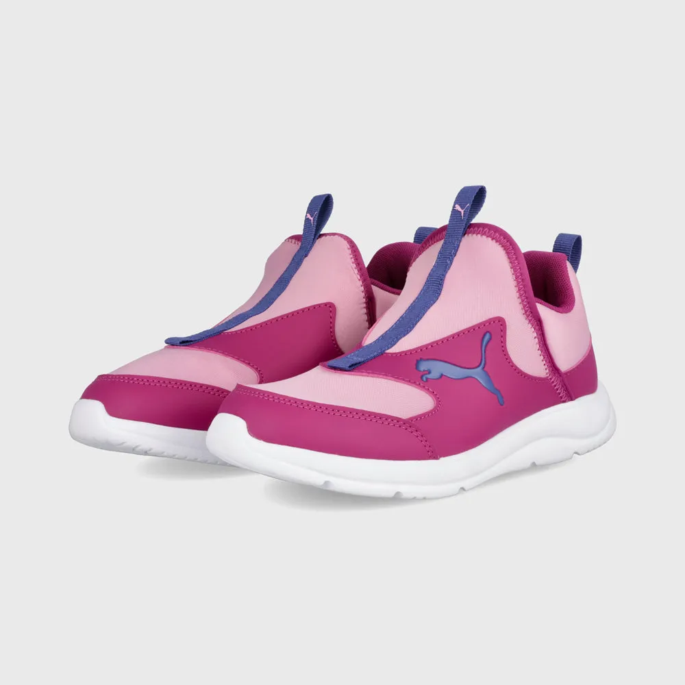 Puma Kids  Fun Racer Slip On Sneaker Pink/pink _ 182349 _ Pink