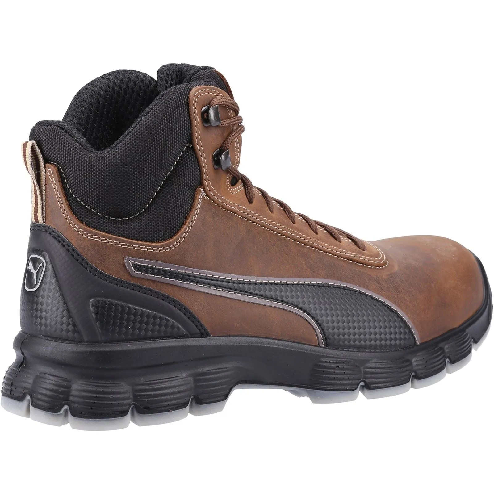 Puma Safety Condor Mid Nubuck Brown Safety Boots