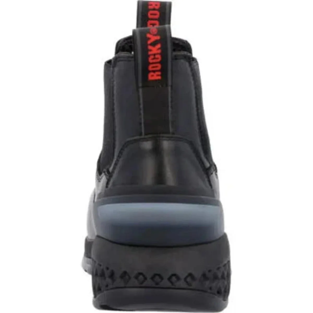 Rocky Station Slip-on Men's Composite Toe Boots Rkd0114 In Black