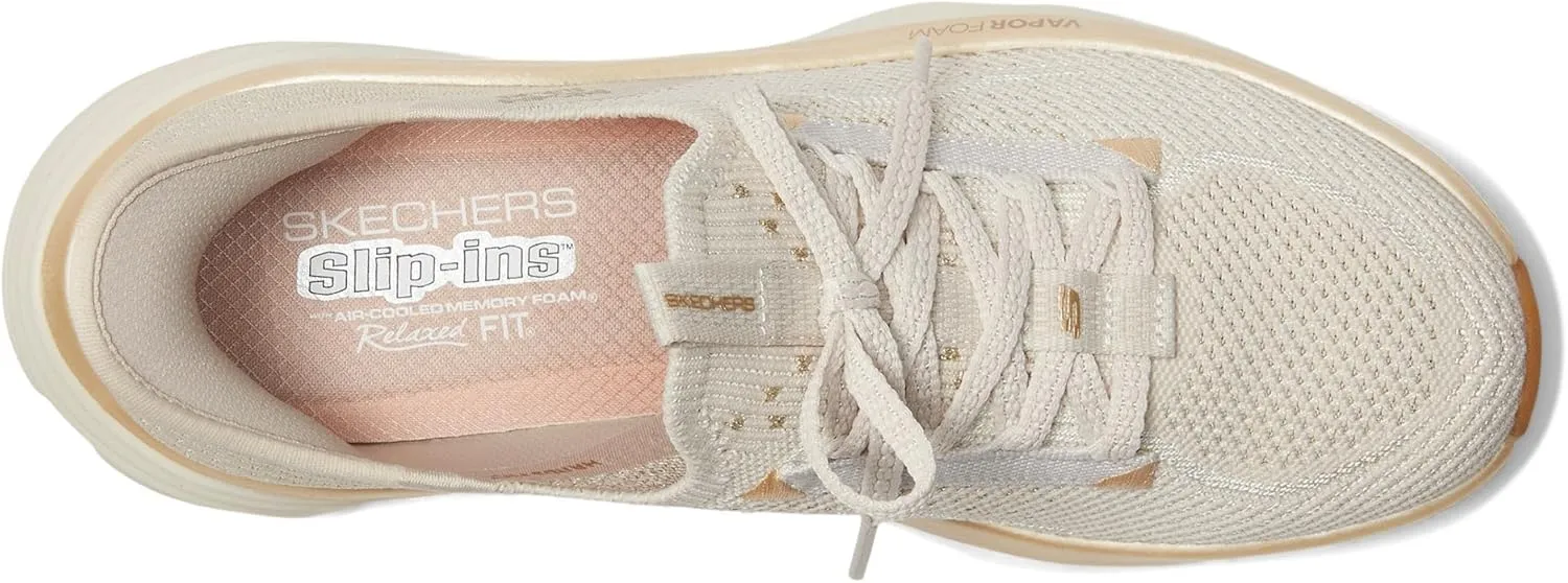 Skechers Women's D'lux Vapor-Evening Glow Hands Free Slip-ins Sneaker