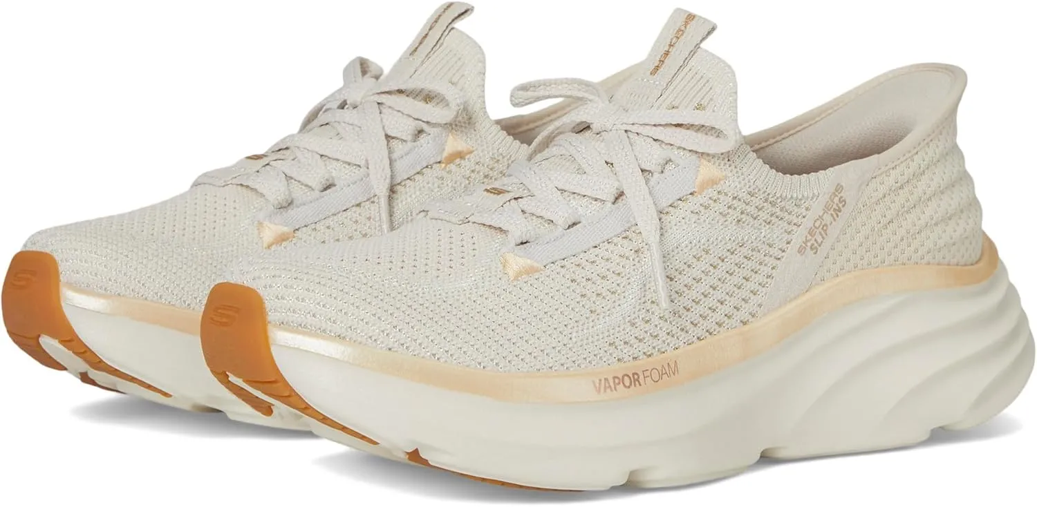 Skechers Women's D'lux Vapor-Evening Glow Hands Free Slip-ins Sneaker