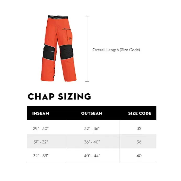 Stihl | Function Zip Chaps | 40" Length - 6 Layer (7010 884 0825)