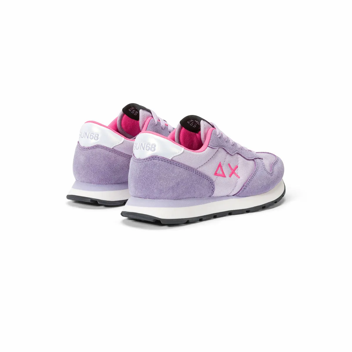 SUN68 ALLY SOLID NYLON LILLA SNEAKERS FOR TEEN GIRLS