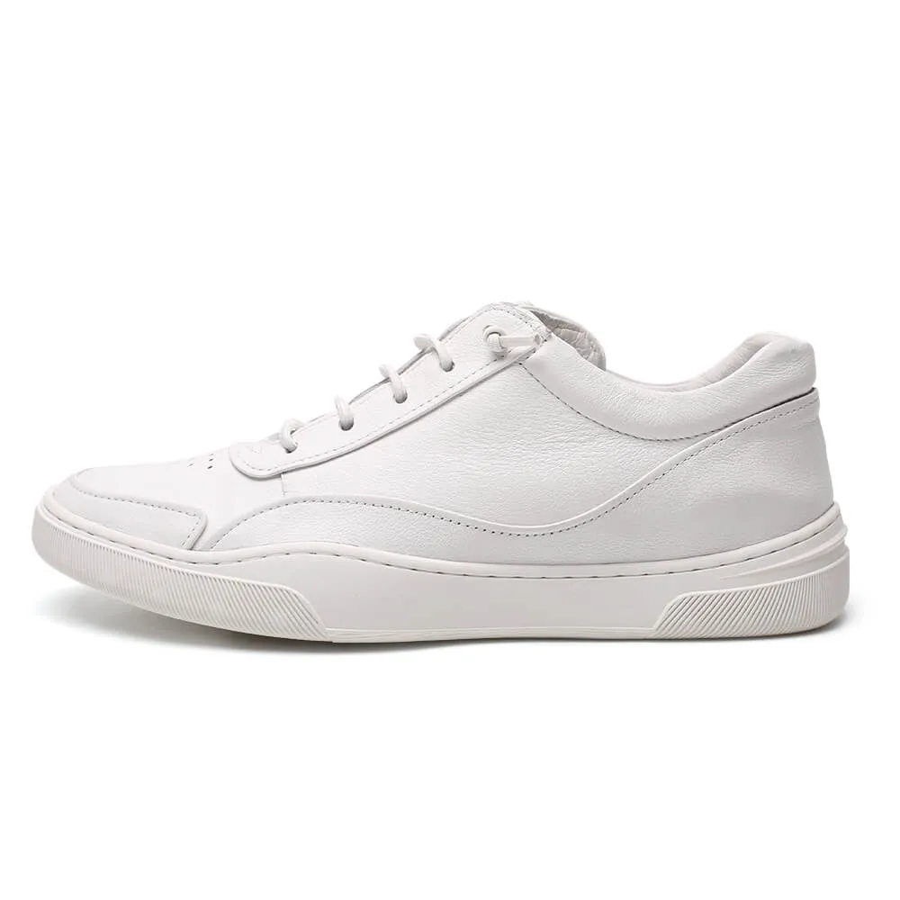 This item only ships to Europe - 5CM / 1.95 Inches CMR CHAMARIPA White Elevation Sneakers for Men