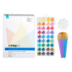 Watercolor Paint Set 48 pc