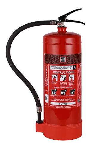 Watermist Based Portable Fire Extinguishers - 6 Ltrs.