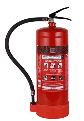 Watermist Based Portable Fire Extinguishers - 6 Ltrs.