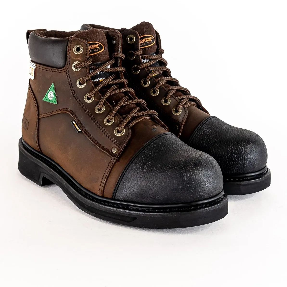 Wolverine Work Boots 6" Driller II Steel Toe Insulated