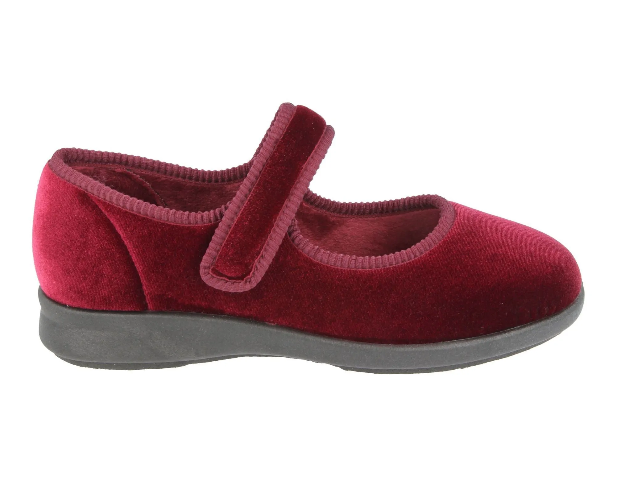 Womens Wide Fit DB Whitby Slippers