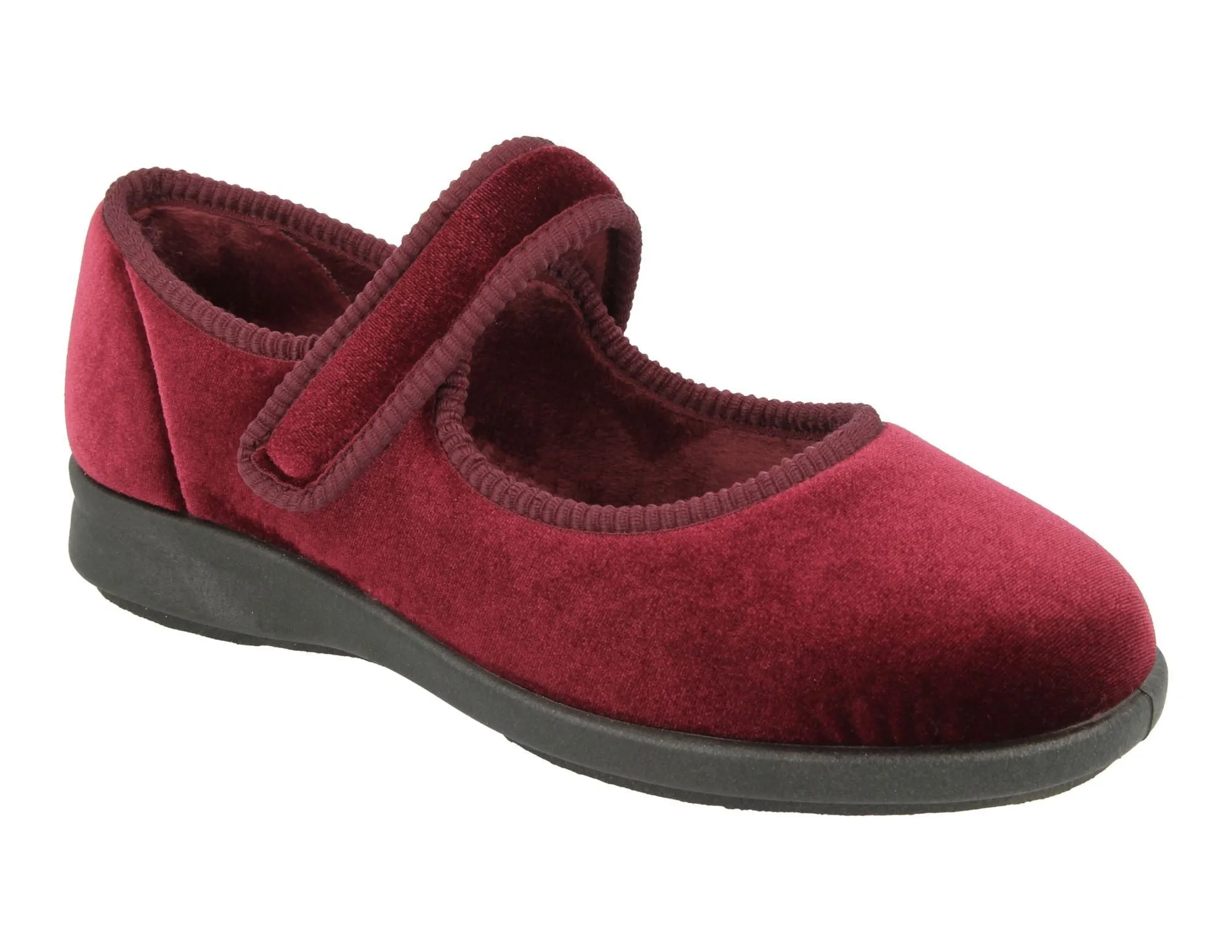 Womens Wide Fit DB Whitby Slippers