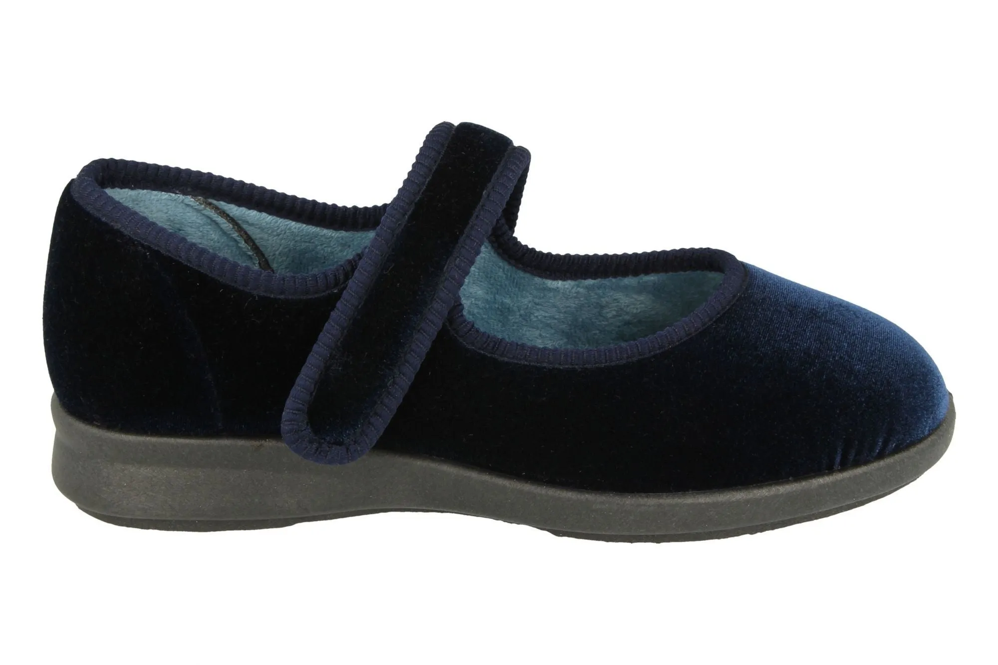 Womens Wide Fit DB Whitby Slippers