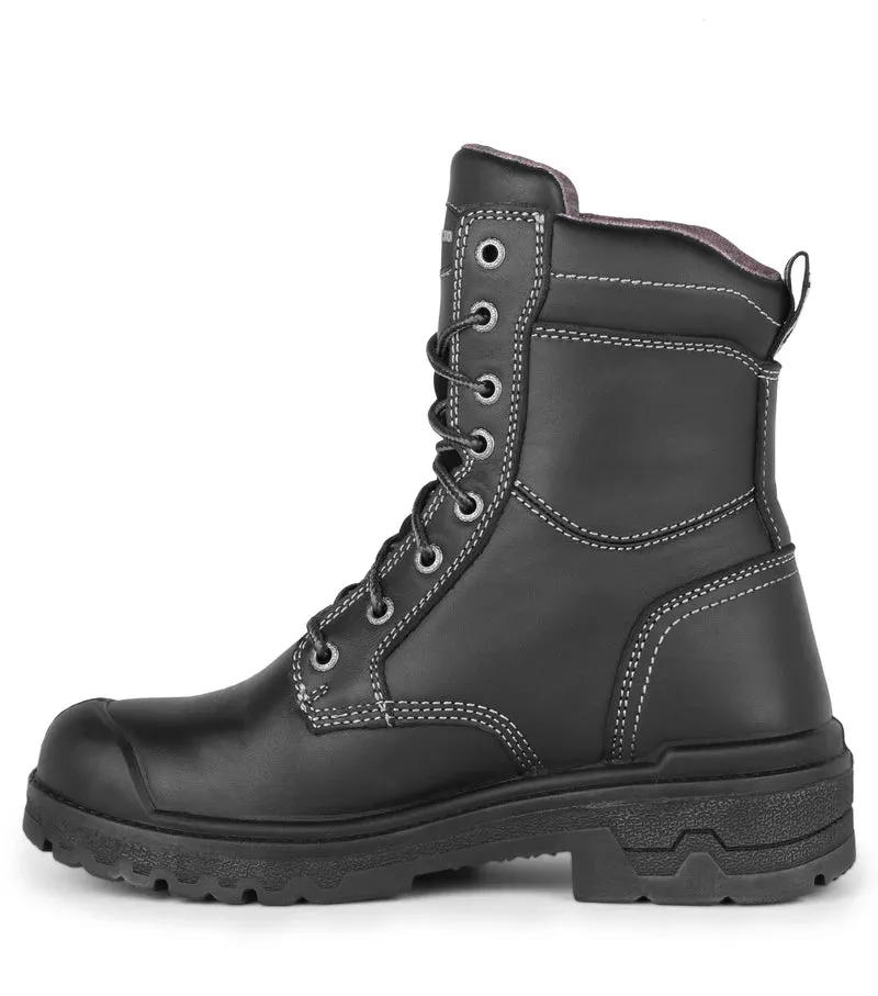 Work Boots - Acton Fierce-I-Met, Flexible Metguard, 8" Women’s Work Boots, A9304-11