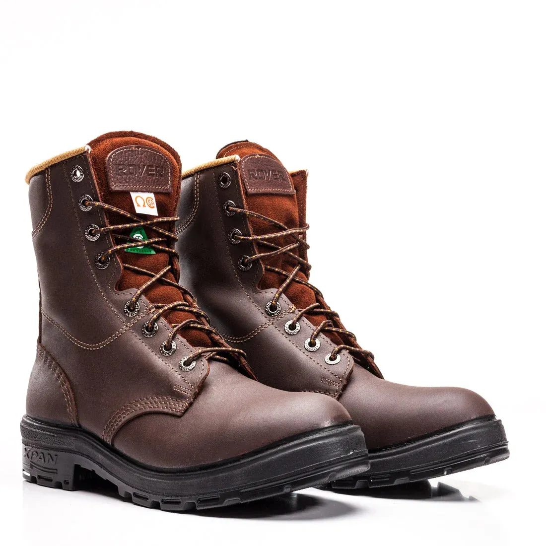 Work Boots - Royer Women's Xpan 8" All Leather Boot, 4012XP🍁